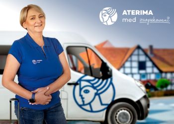 W ATERIMA MED zapewniamy Opiekunom bezpieczną podróż ATERIMA Busem z adresu pod adres.