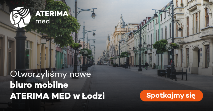 Nowe biuro mobilne ATERIMA MED w Łodzi