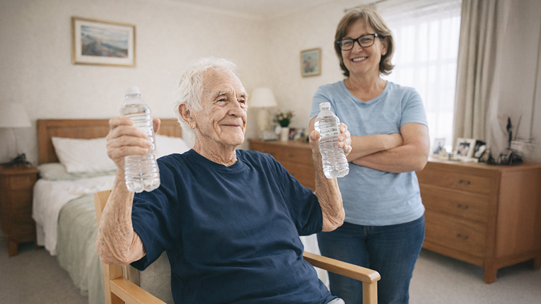 gimnastyka na krzesle